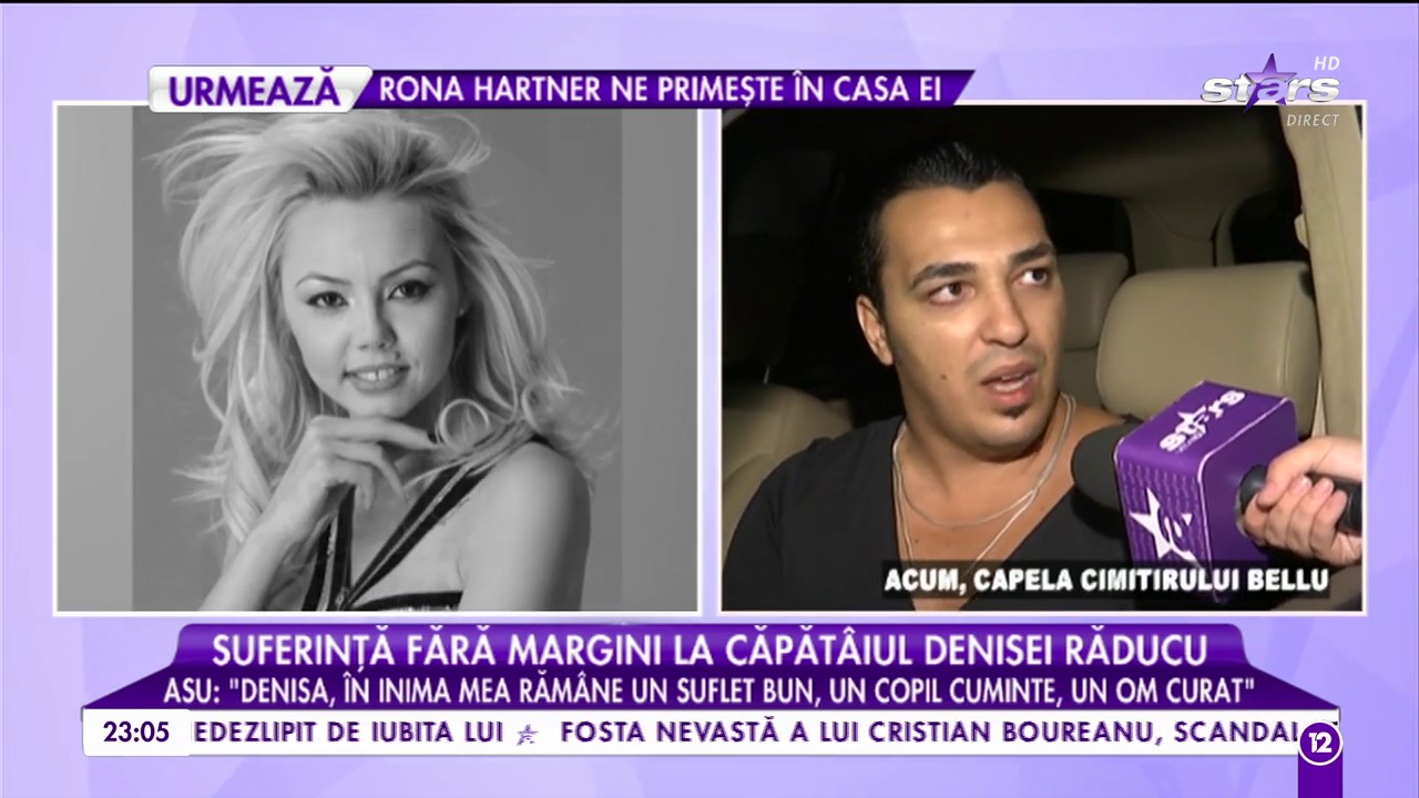 Asu, îndurerat după ce a părăsit capela în care se află Denisa Răducu: ”Are zâmbetul pe față