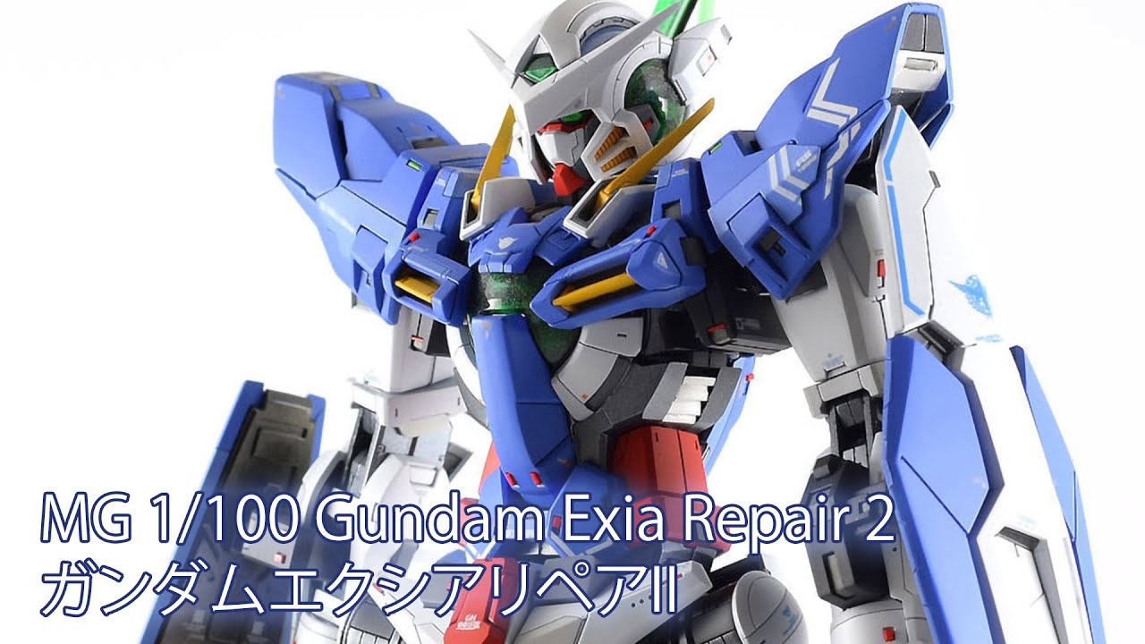 MG 1/100 Gundam Exia Repair 2 &mdash; индивидуальная сборка