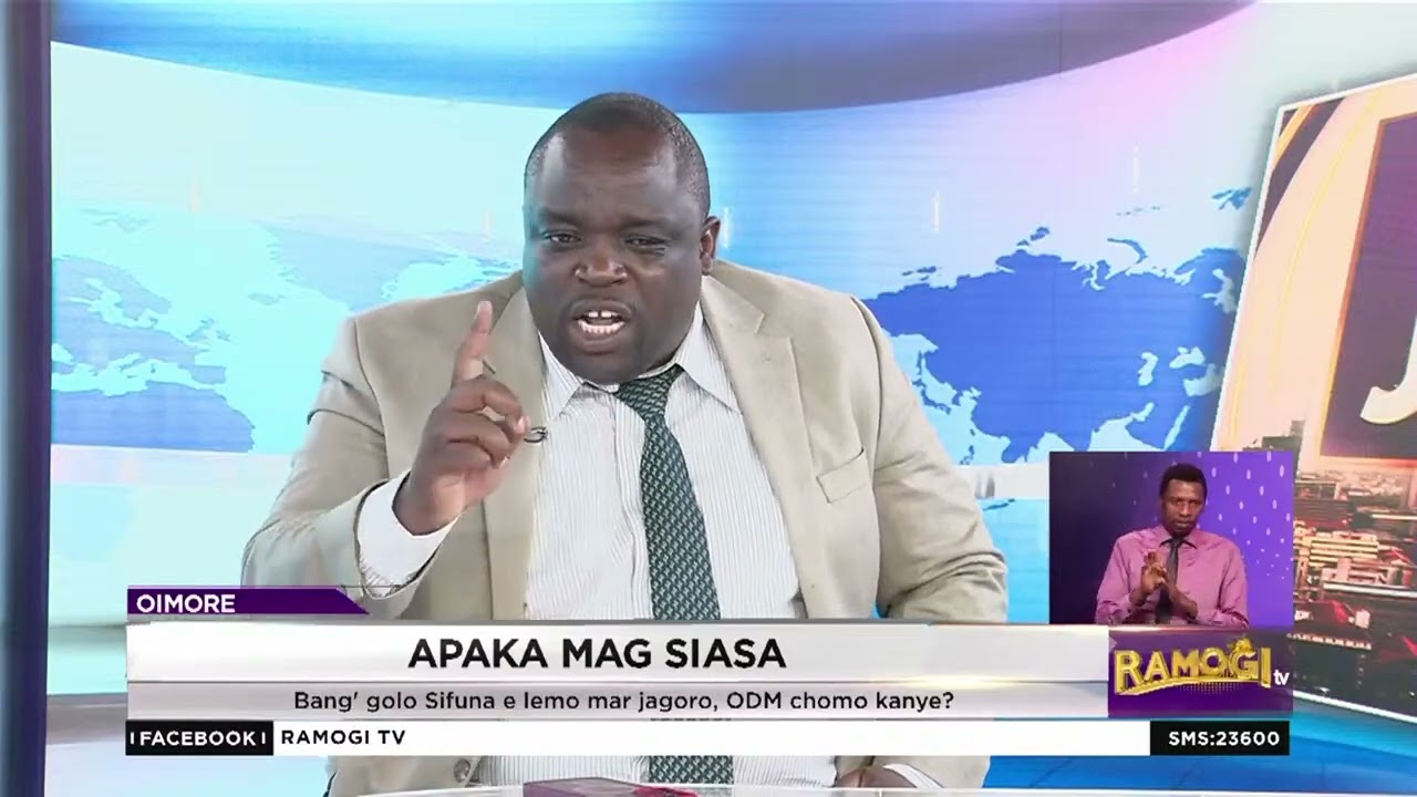 Absalom Odhiambo: Wuok Sifuna ok dhi kelo chochni moro amora e ODM
