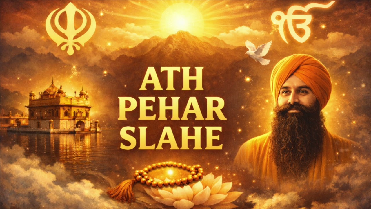 Ath Pehar Slahe | Devotional Gurbani Kirtan | Sikh Spiritual Song l Kirtan for Mind & Soul