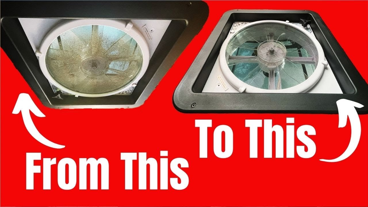 How To Clean A Maxxair Fan | Quick And Easy