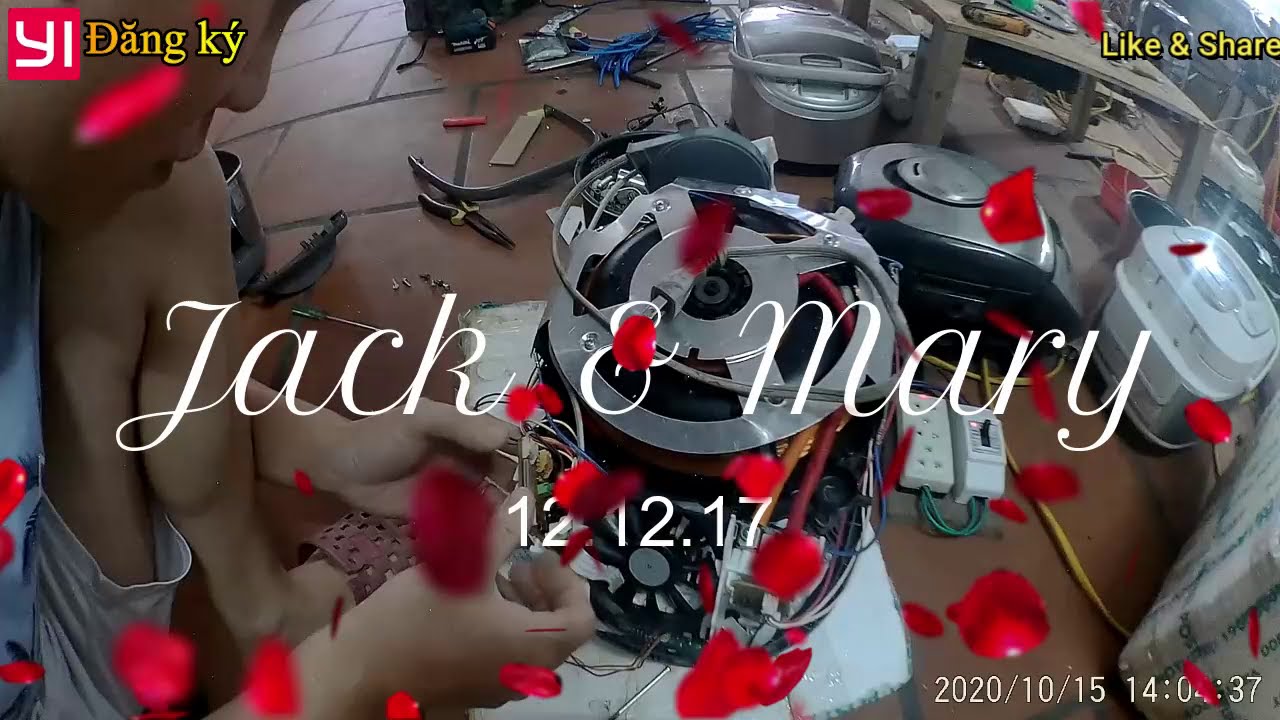 Hướng dẫn tháo lắp sửa nồi cơm điện Zojirushi báo lỗi E07