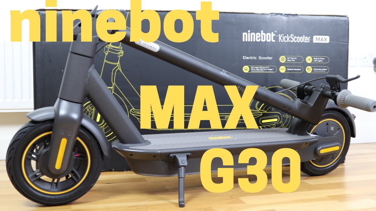 Ninebot Kickscooter MAX G30 - UNBOXING E RECENSIONE - prima parte 🛴