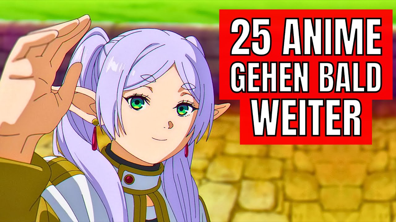 25 Anime gehen bald weiter! Alle Anime Fortsetzungen im Winter 2026