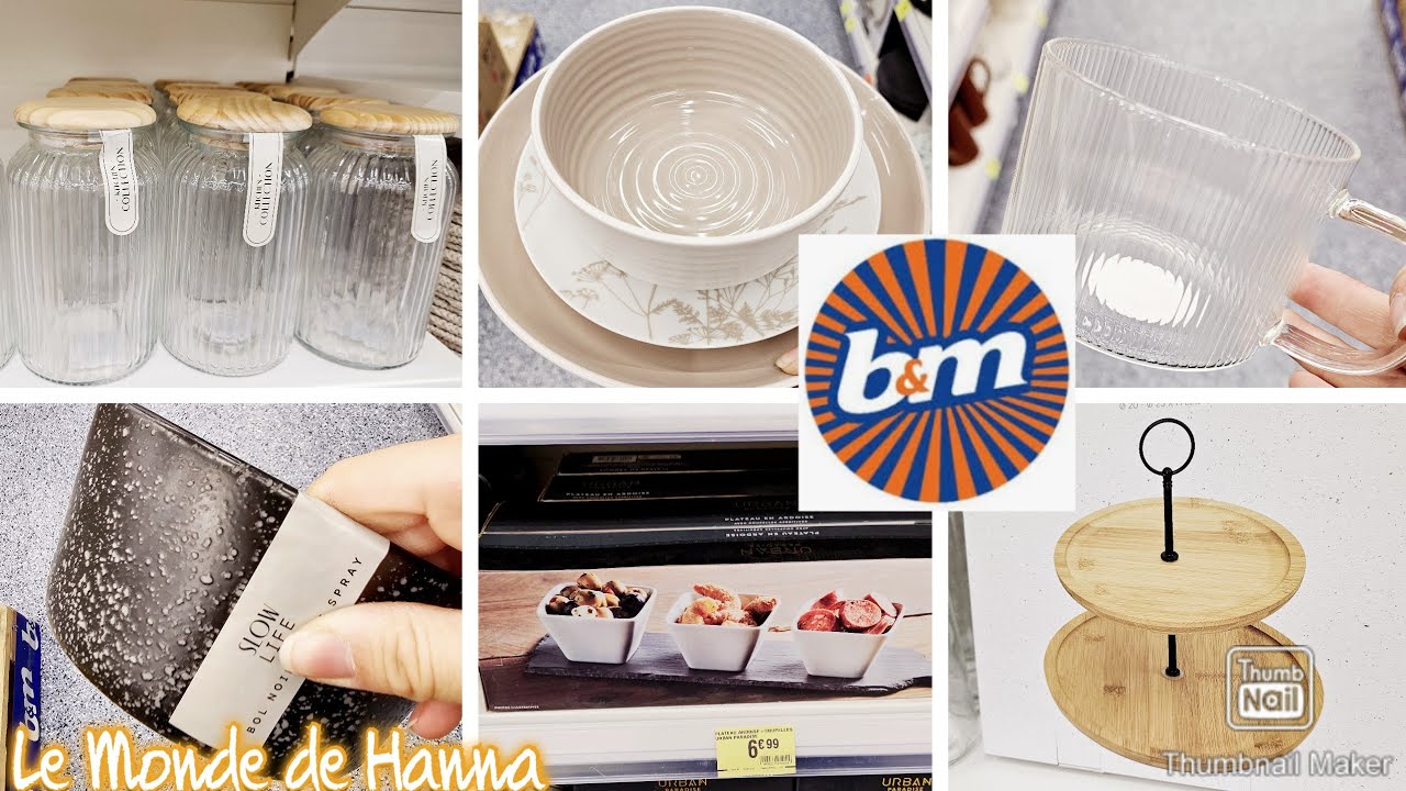 B&M FRANCE 24-12 VAISSELLE ET ACCESSOIRES CUISINE ✨️🎅