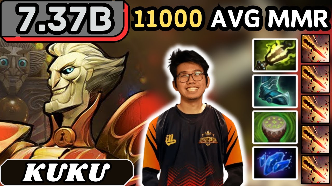 7.37b - Kuku RINGMASTER Hard Support Gameplay - Dota 2 Full Match Gameplay