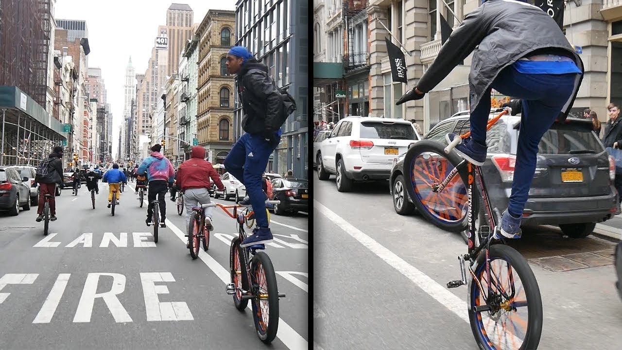 BIKES TAKE OVER TIMES SQUARE (CCS_COREY RIDEOUT 2018)