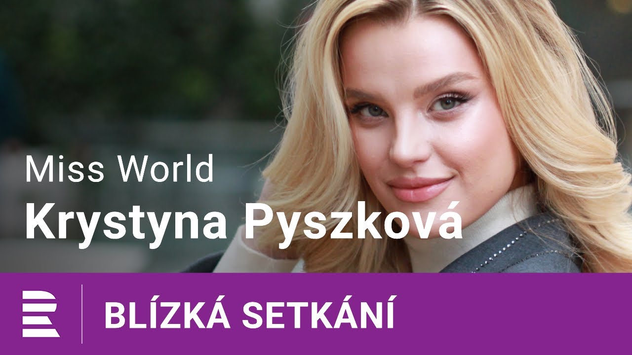 Miss World Krystyna Pyszková na Dvojce: V patnácti s papírovou mapou po Madridu