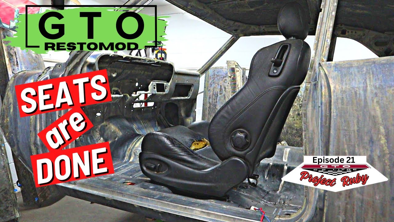 Custom Front Bucket Seat Mounts Fabricated - GTO RestoMod (Ep 21)