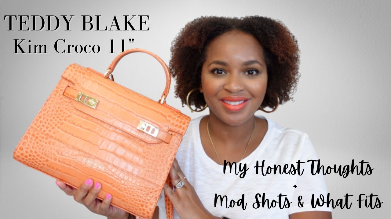 Luxury Bag Reveal | Teddy Blake Kim Croco 11