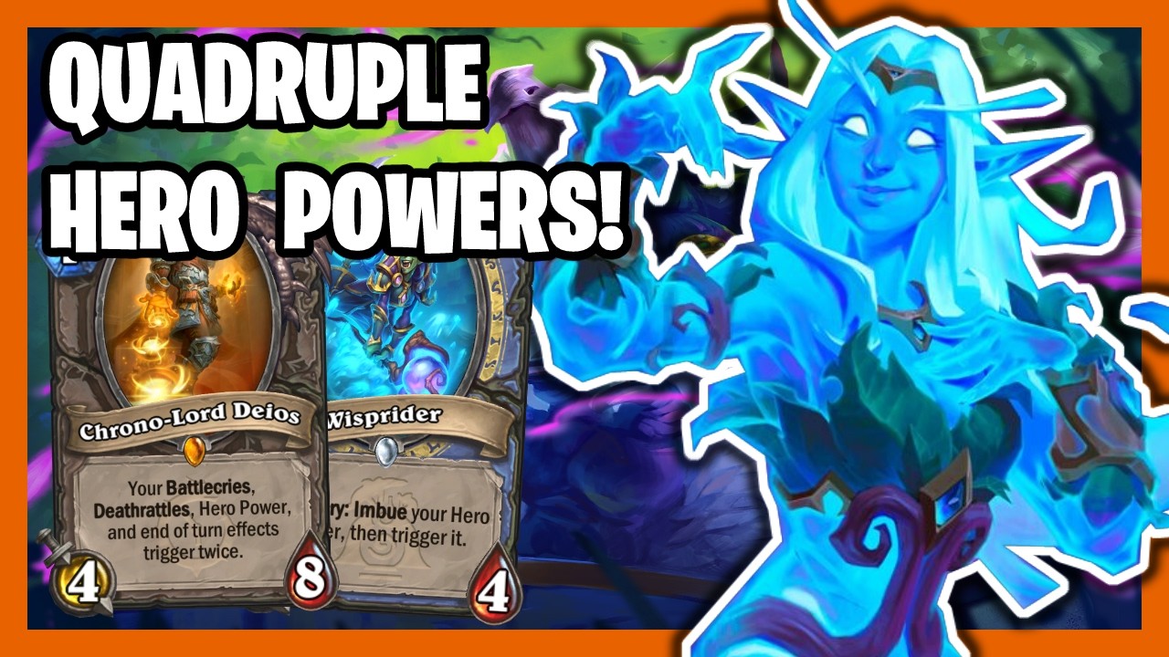 Deios is PERFECT in Imbue Mage! Across the Timeways Hearthstone Mage Deck