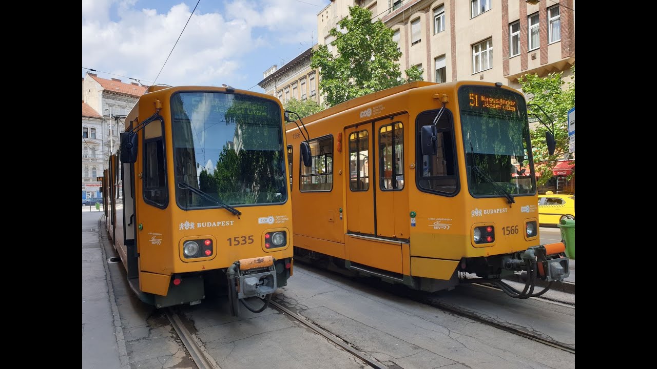 Mester utca 51-es villamos végálomás 4-6 villamos ki-be álló vágányai váltókörzete napjainkban