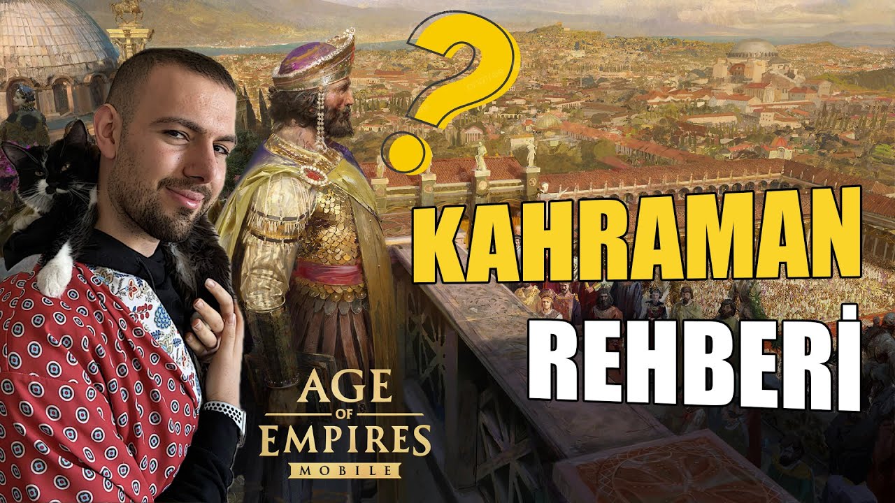 AGE OF EMPIRES Mobile KAHRAMAN Rehberi - Hangi Komutanı Seçmeliyim?
