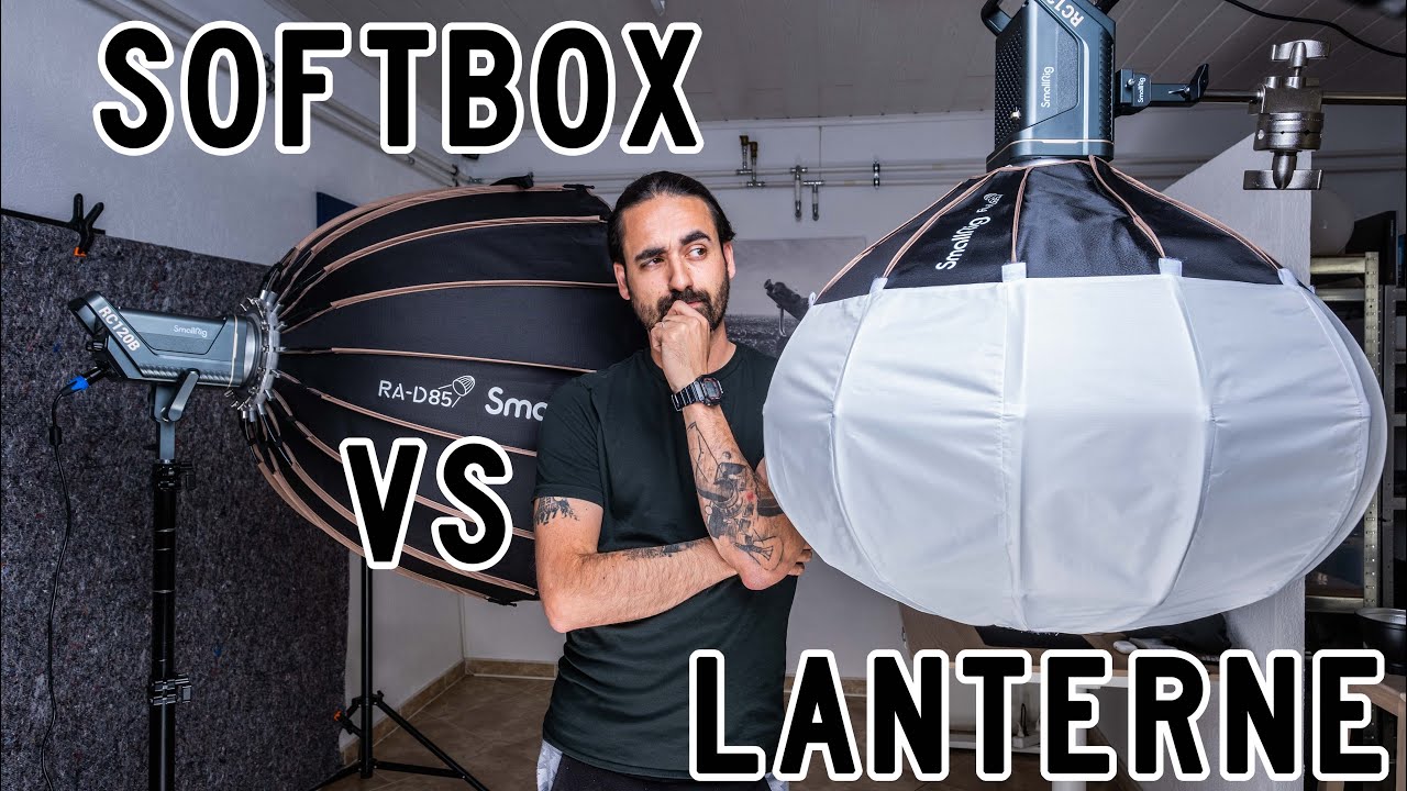SOFTBOX OU LANTERNE ? | Quel est le meilleur pour TOI ?