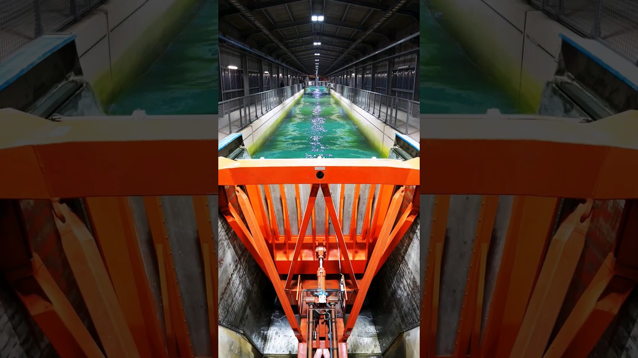 Rogue Wave in the Large Wave Flume