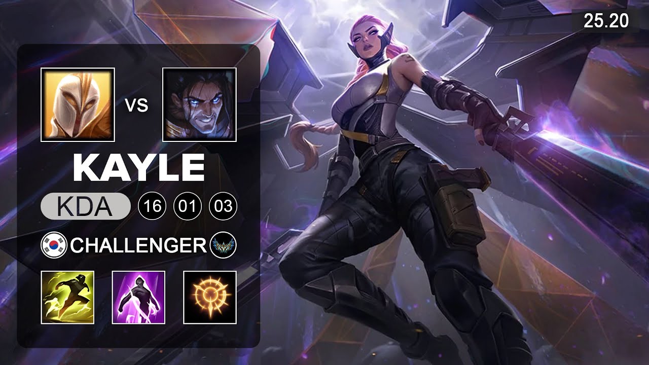 Kayle vs Sylas Mid - KR Challenger - Patch 25.20 Season 15