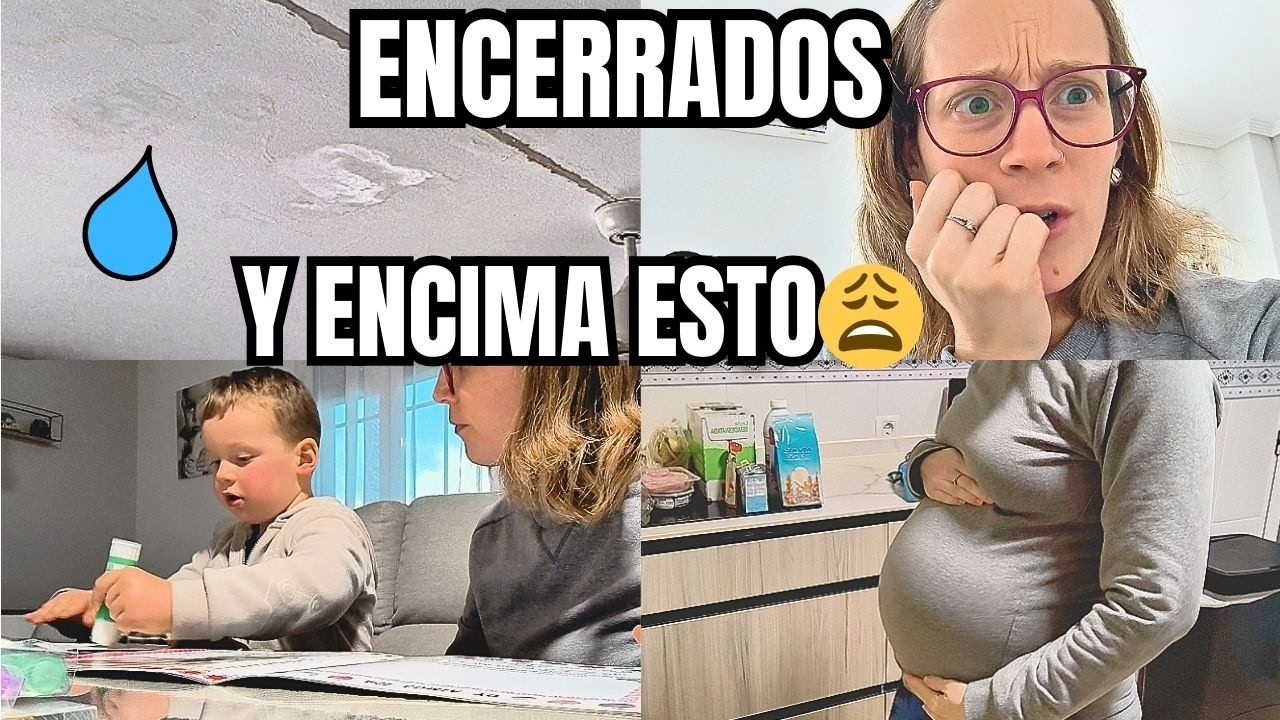 Estamos Alerta🟥 PROBLEMA en Casa😩|Compra en Mercadona| Vlog Mam&aacute; 34 semanas de embarazo