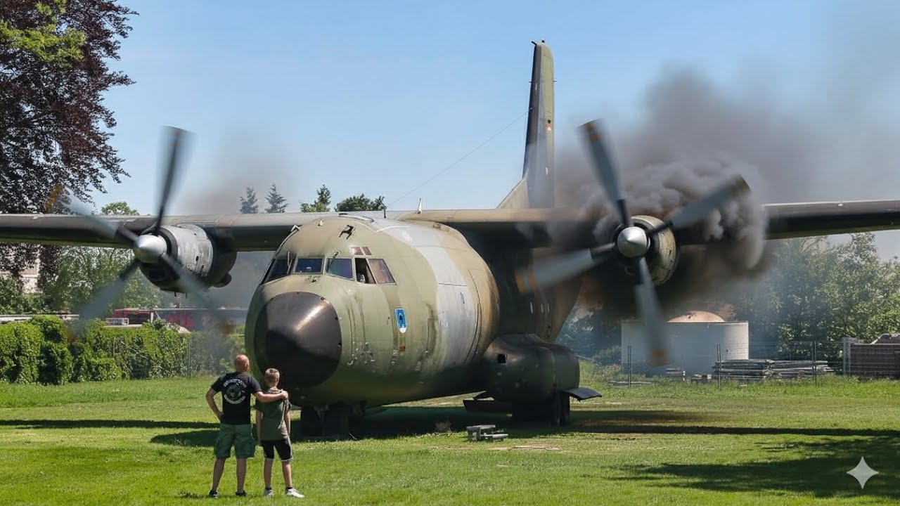 Transall C-160 Engine Start-Up After a Long Time
