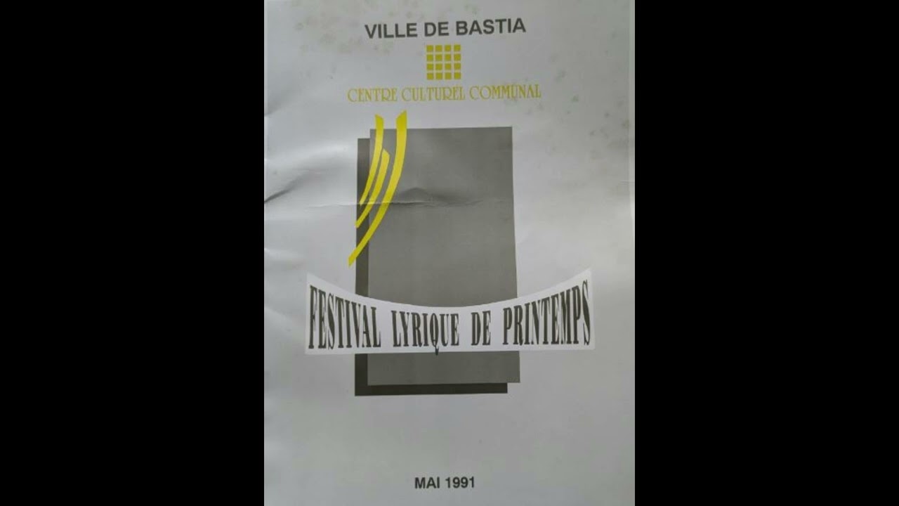Mozart - Così fan tutte - Bastia, 1991