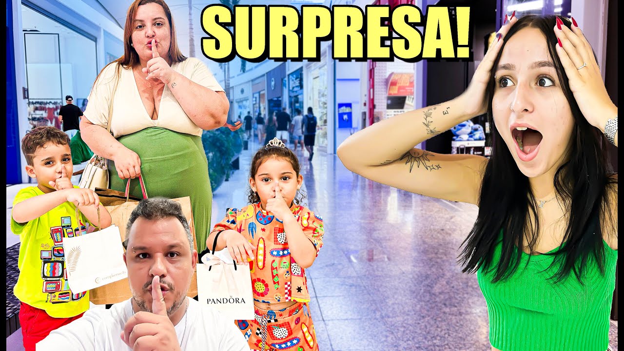 COMPRANDO PRESENTES SUPRESA DE ANIVERSÁRIO PARA A YASMIN!