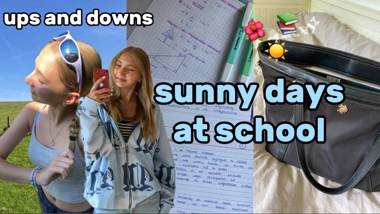 Zwischen Schule und Sonne 🪼🍉 *Vlog*