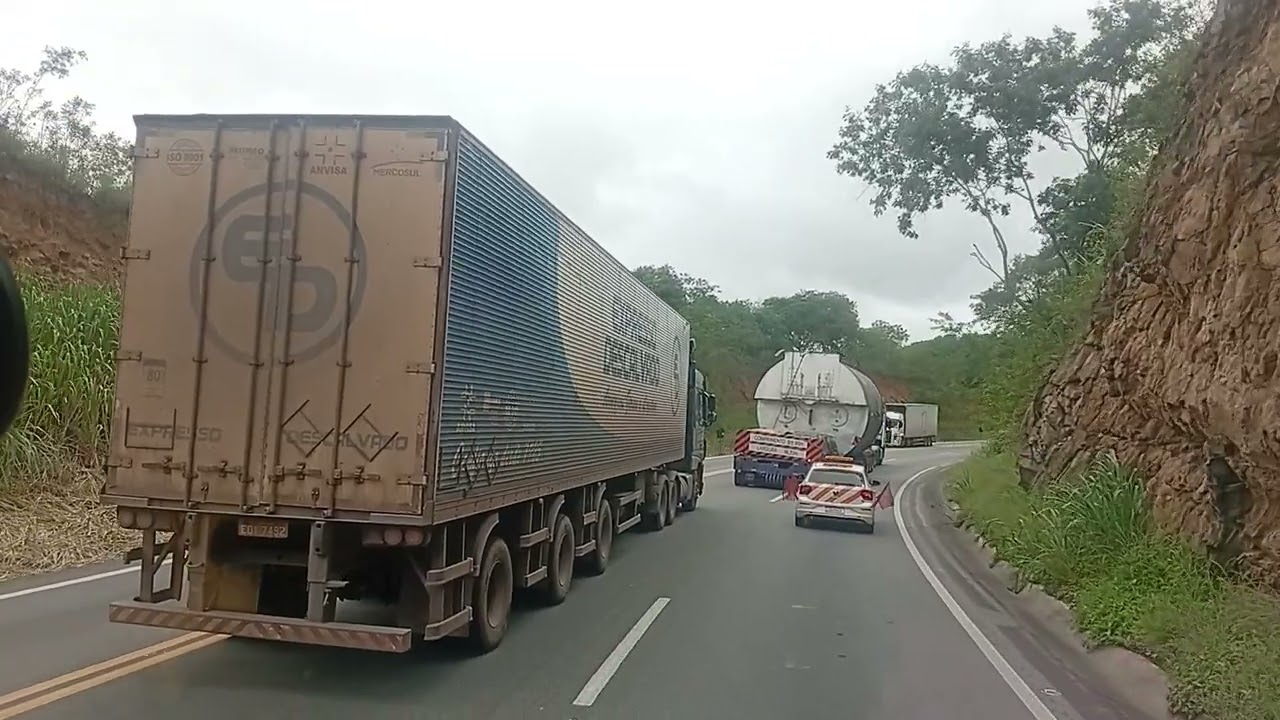 Br 116 trânsito um pouquinho lento 