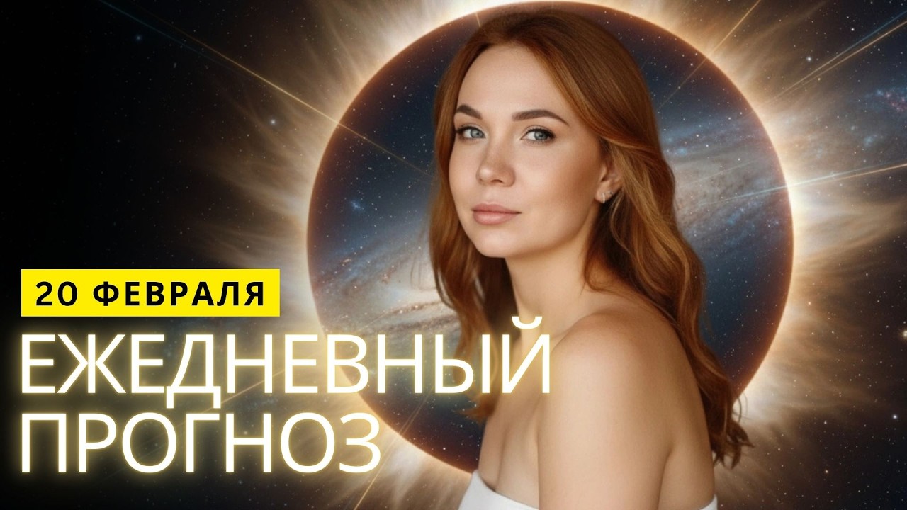 Астрологический прогноз на 20 ФЕВРАЛЯ 2026 | НАЙДИ ВЕРНЫЙ ВЕКТОР ЖИЗНИ