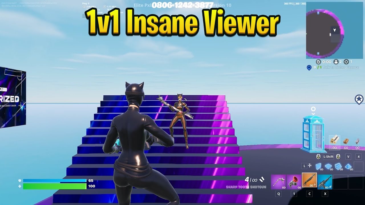 Pxlarized VS Insane Viewer Player 1v1 0 Delay