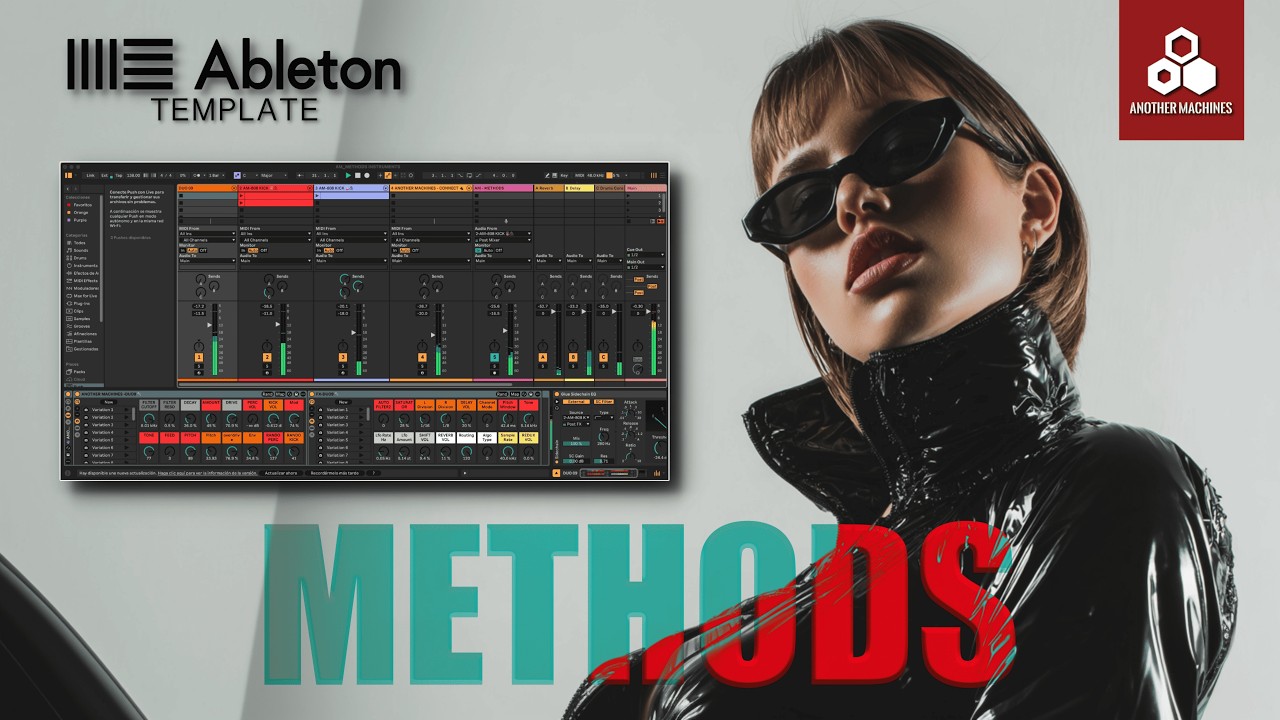 🎛 METHODS &ndash; INSTRUMENTS ⚡ Ableton Live 12 Suite Techno System
