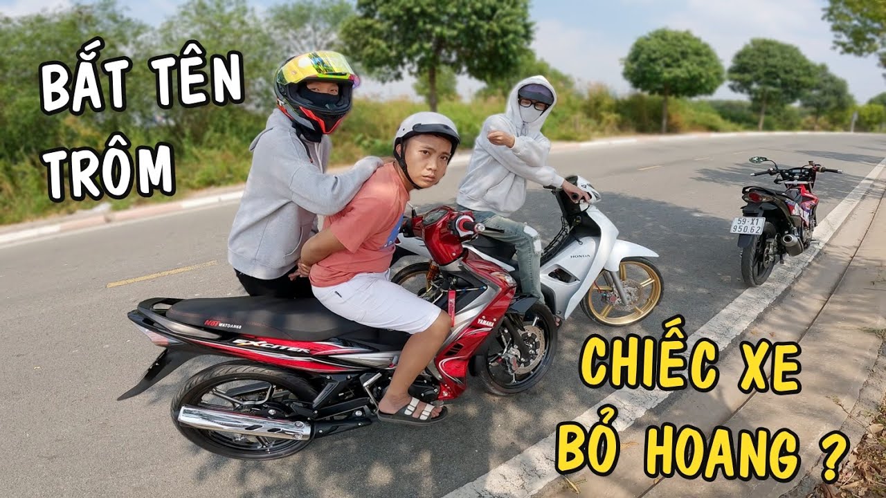 Chiếc Xe Exciter Bị Bỏ Hoang - Trò đùa cảnh giác và cái kết bất ngờ