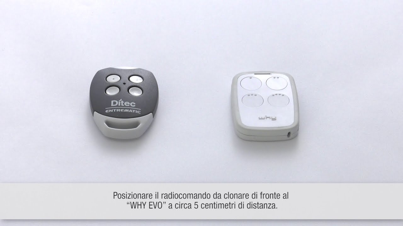 WHY EVO - DITEC