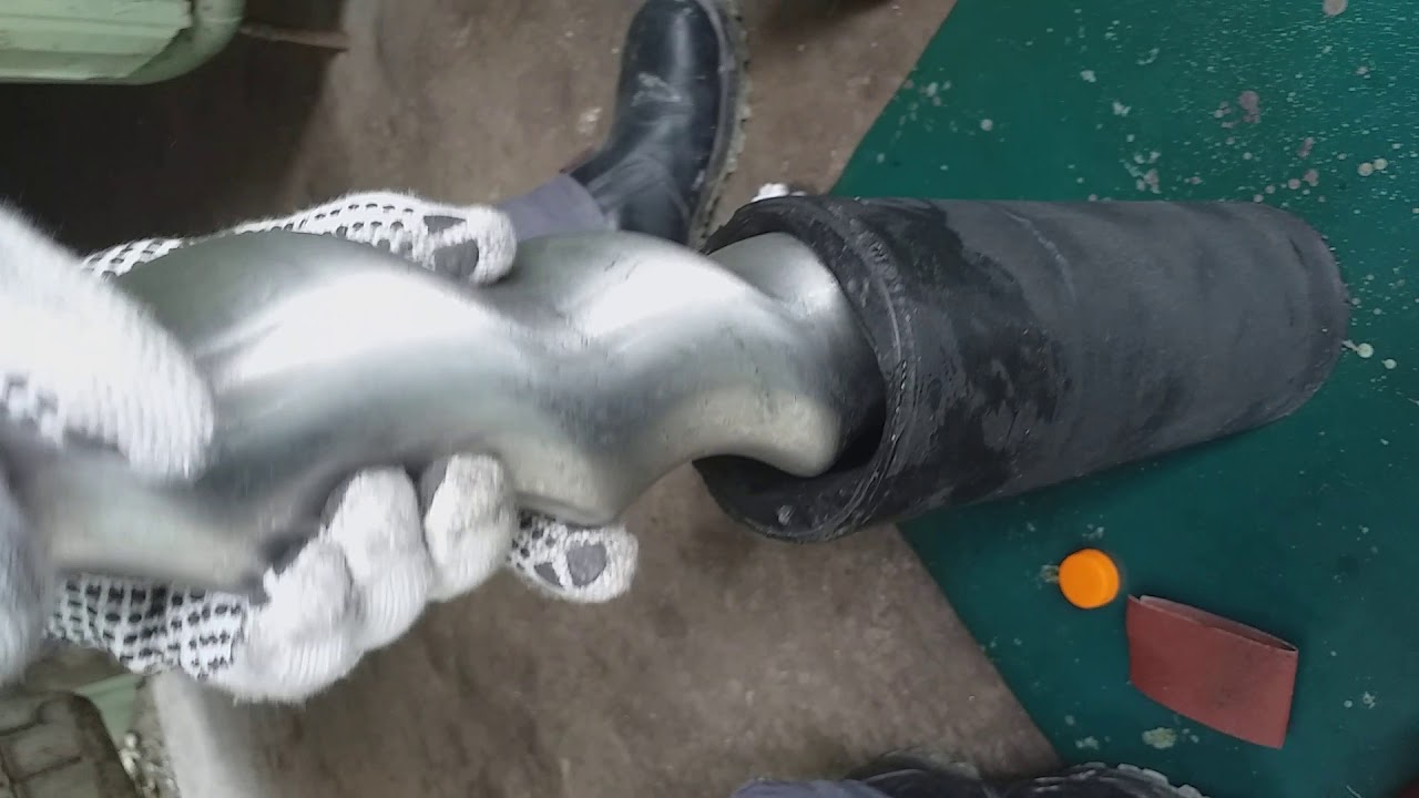 Install rubber of stator due to come out from housing