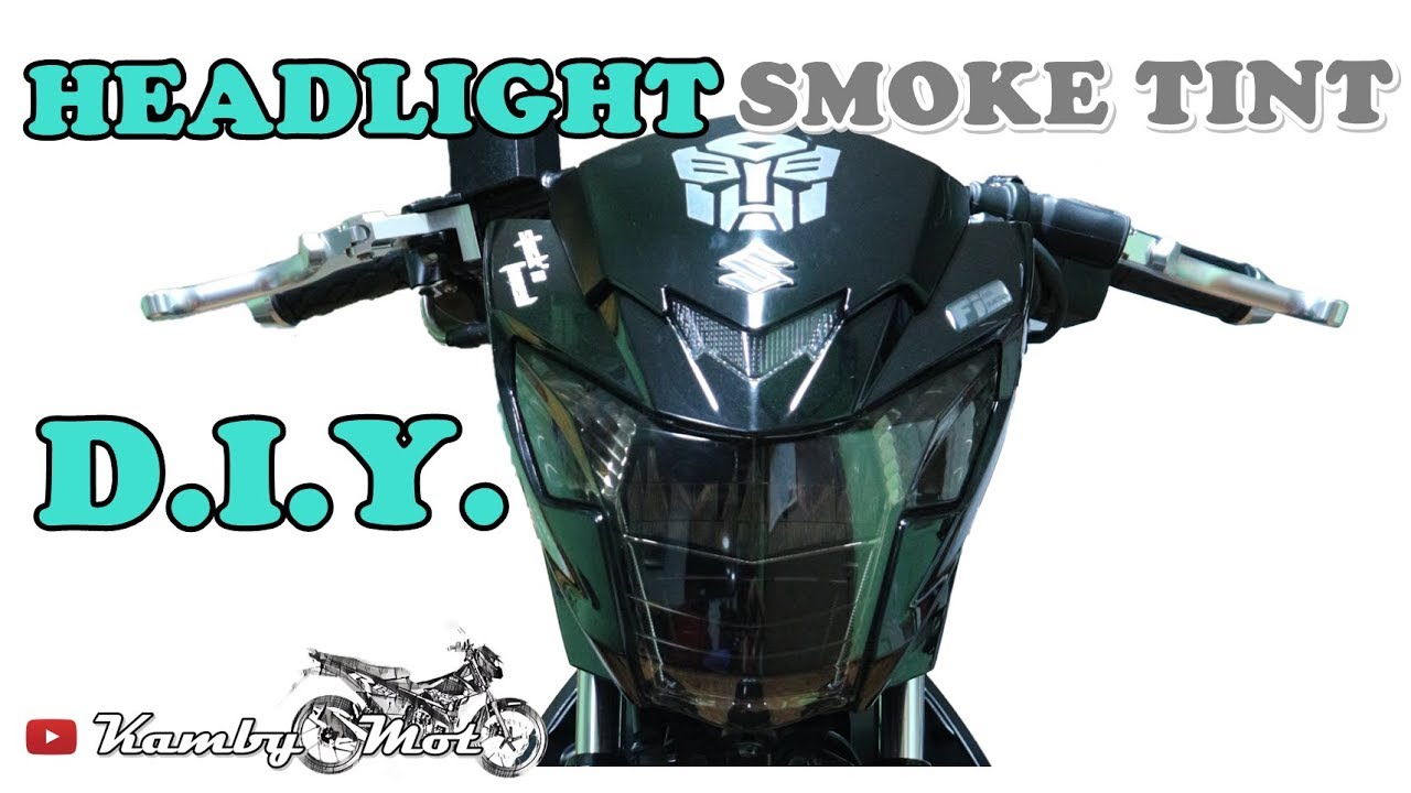 HEADLIGHT SMOKE TINT INSTALLATION | RAIDER 150 FI | D.I.Y.