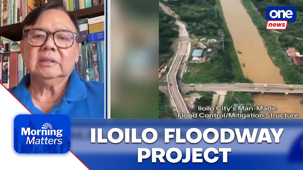 Treñas: Iloilo floodway project well studied by scientists | Morning Matters