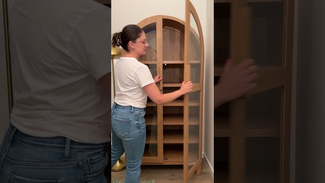 Arch Cabinet Styling with BHG Walmart