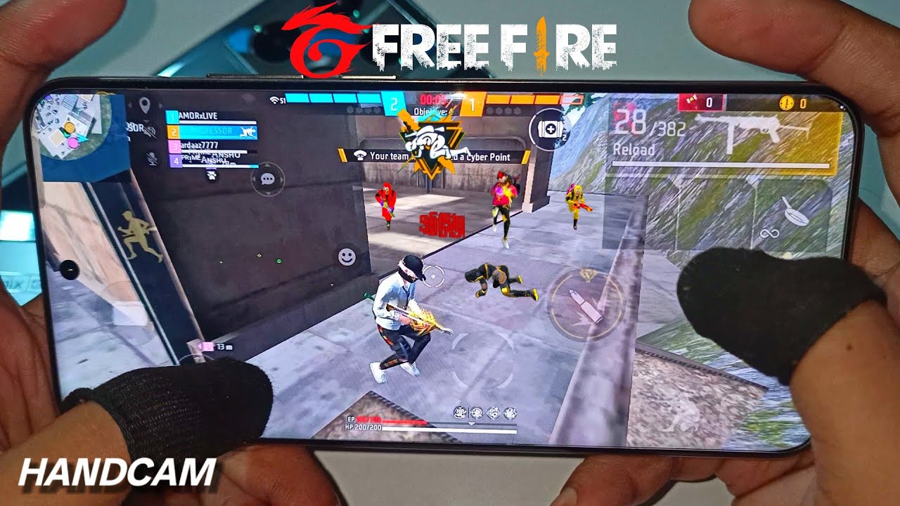 Infinix GT 20 Pro : HANDCAM 🎀 Free Fire Gameplay 