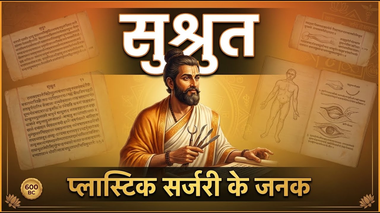 भारत का महान सर्जन सुश्रुत | प्लास्टिक सर्जरी का असली इतिहास