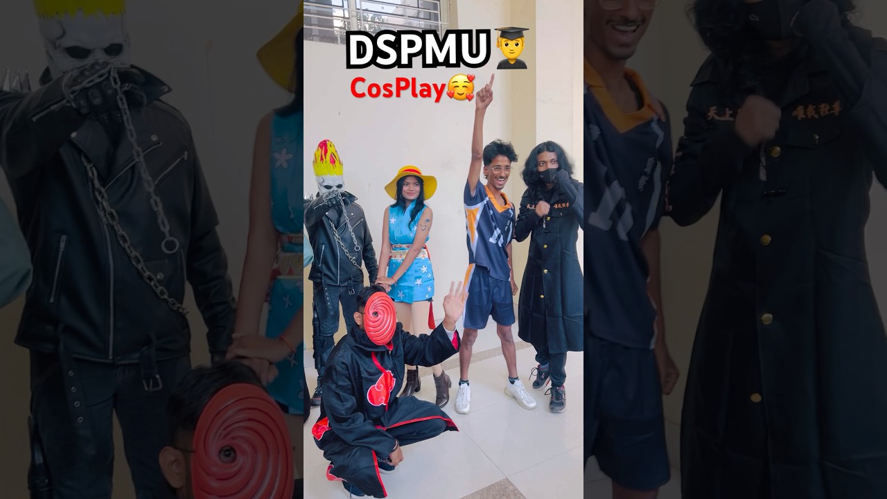 Dspmu mai cosplay cultural techfest ||#dspmu #cosplay #ranchi_jharkhand #youtubeshorts