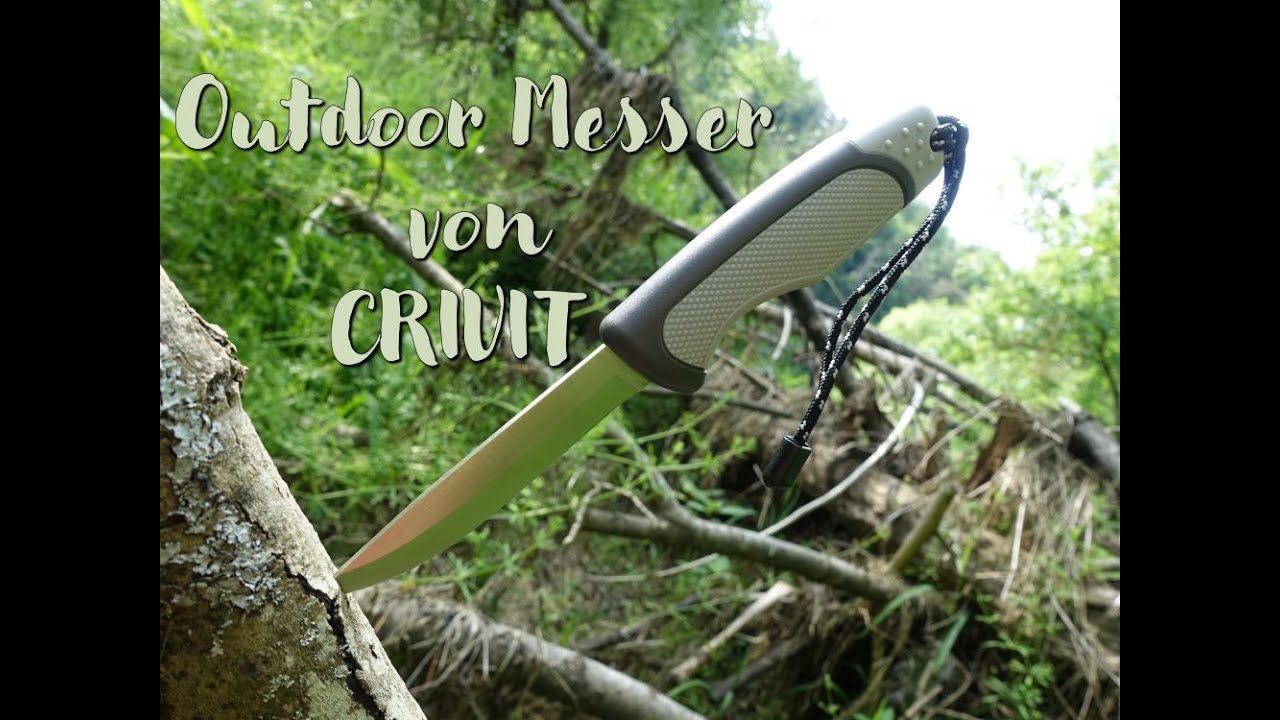 Das CRIVIT - Outdoormesser von Lidl, fixed blade