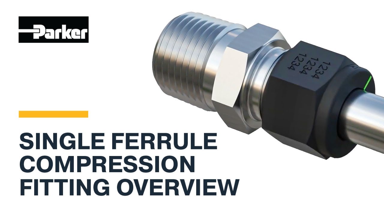 CPI Single Ferrule Compression Instrument Tube Fittings | Parker Hannifin