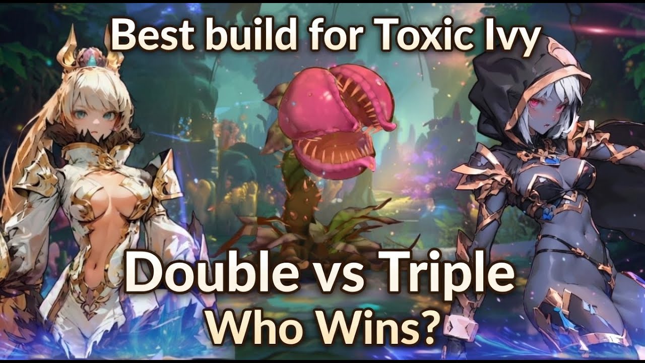 Legend of Avatar Toxic Ivy BEST BUILD! Double vs Triple Combo - WHO WINS? (F2P)