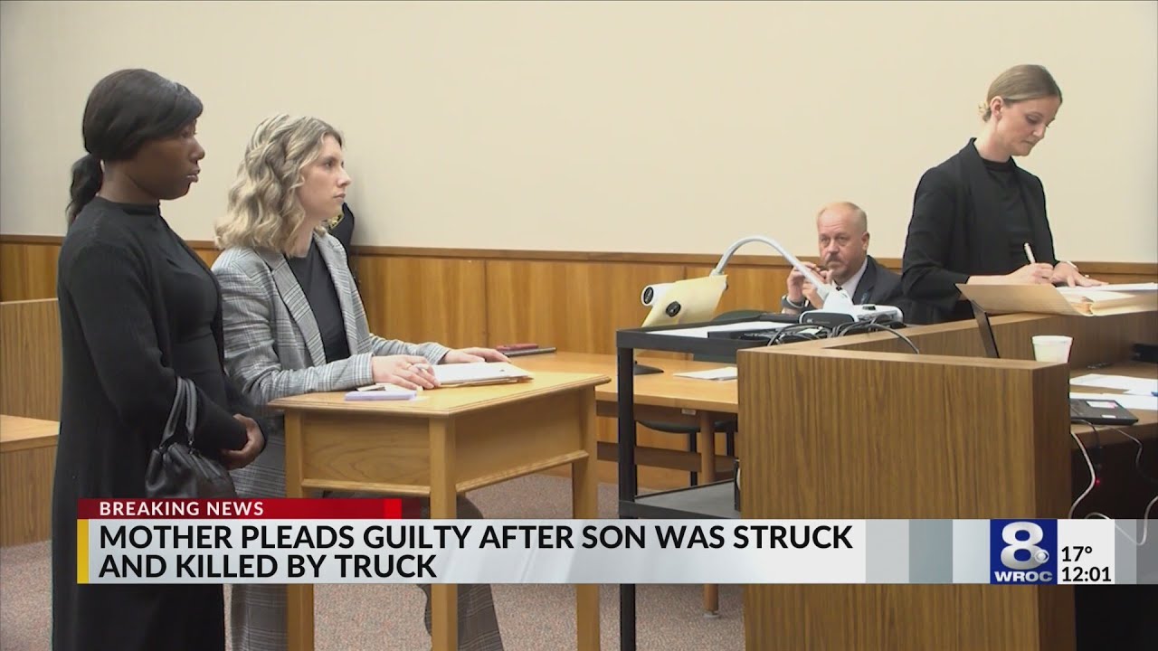 Mother pleads guilty after son was struck and killed by truck