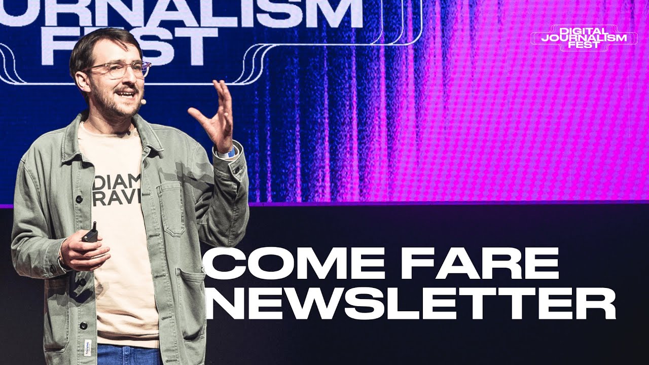 Come CREARE una NEWSLETTER | Digital Journalism Fest 2025