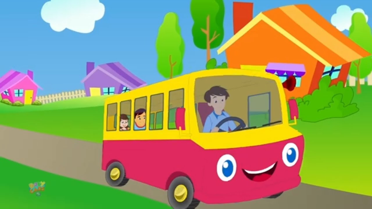 Wheels On The Bus | Preschool Nursery Rhymes For Children | Kids Cartoons