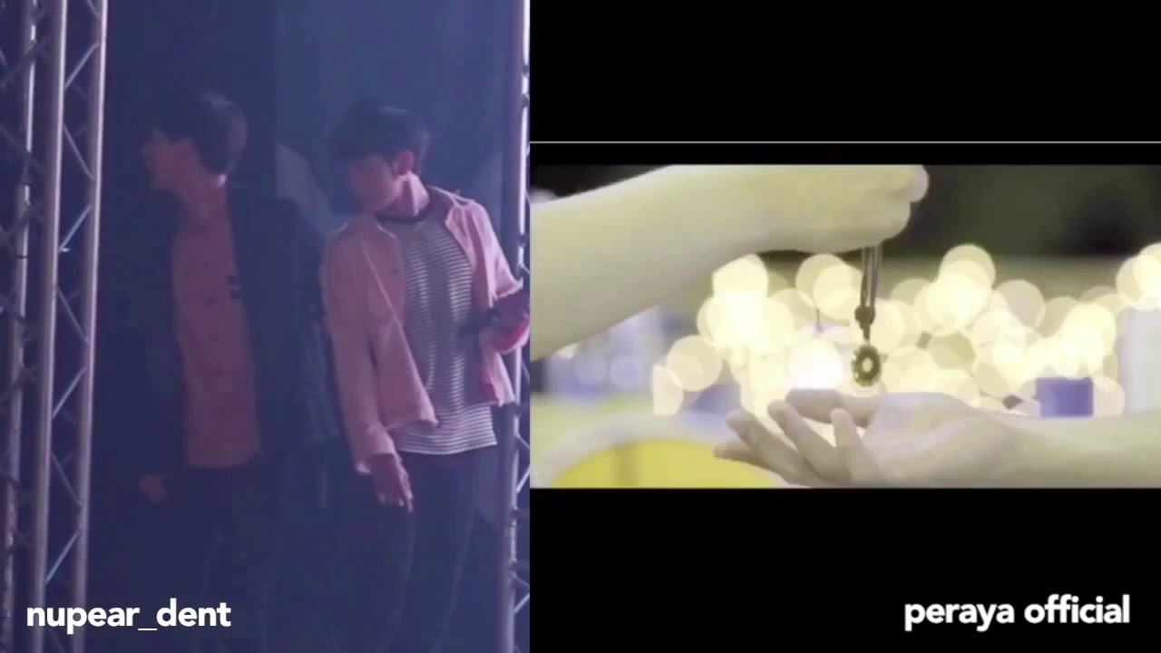 180113 Singto Krist reaction to surprise project