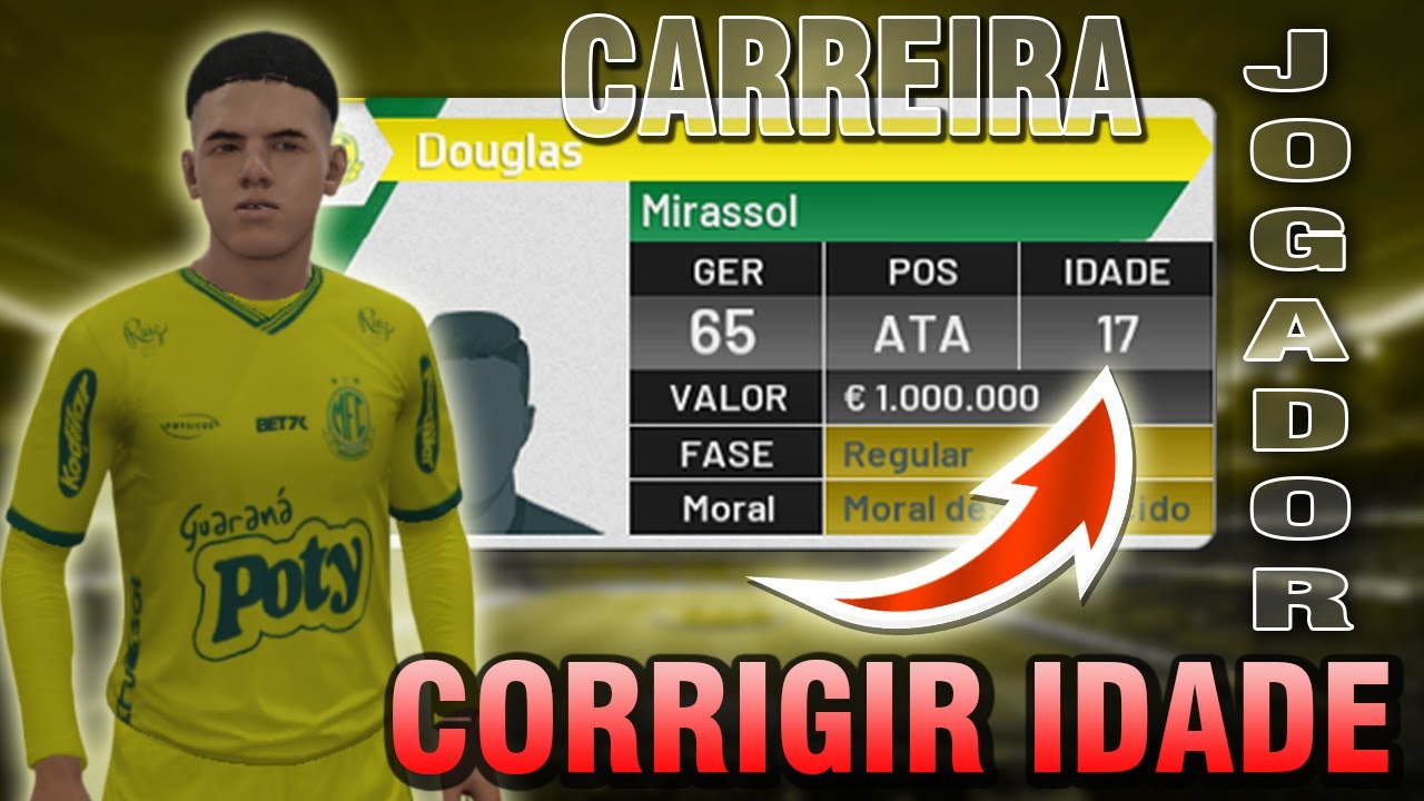 COMO CORRIGIR BUG DA IDADE NO MODO CARREIRA FIFA14 & FIFA 16