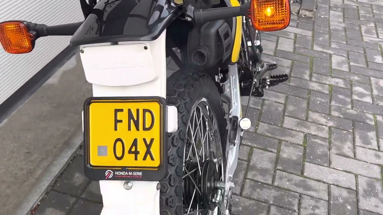 Rebuild Honda MTX SH AD09 first start and testing
