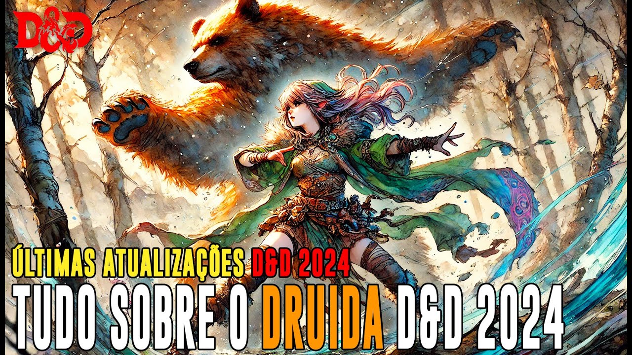 [D&D] Tudo sobre o Druida DnD 2024 - Dicas de RPG #274