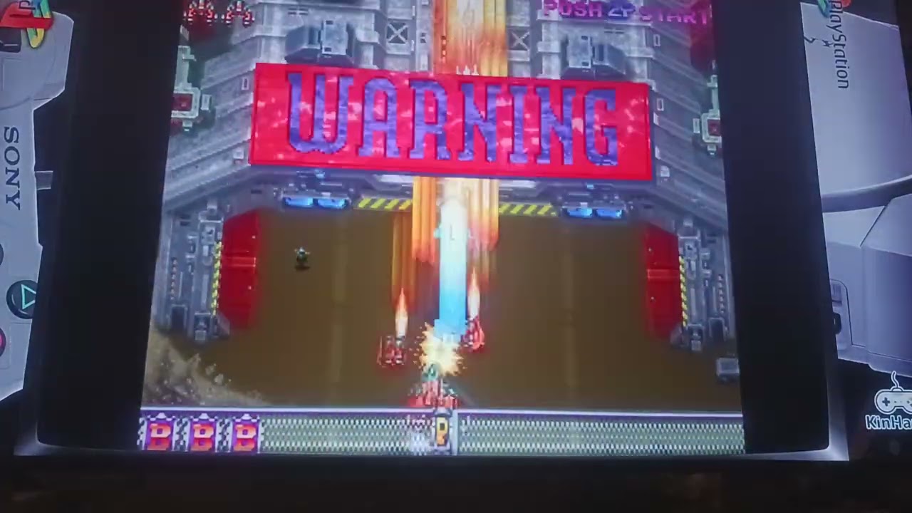 Donpachi (Ps1) Game Clip. If You Like Seeing Short Clips Subscribe And Share!!