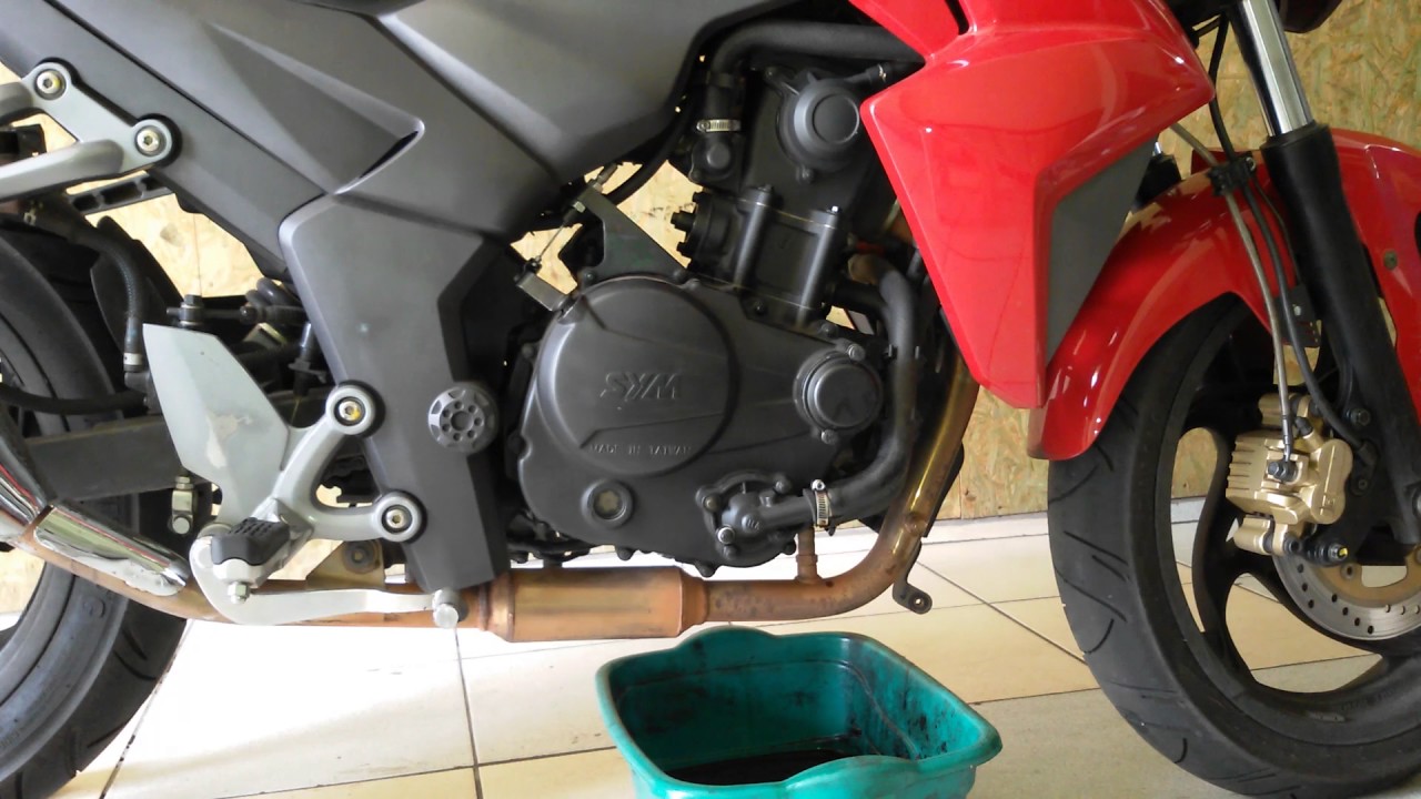 Como trocar o óleo da moto Next 250 troca de óleo - How to change the motorcycle oil